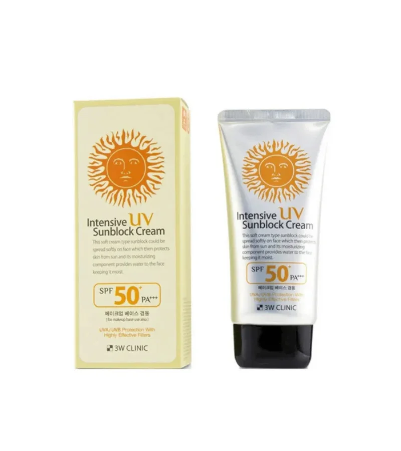 3W Clinic Intensive UV Sunblock Cream